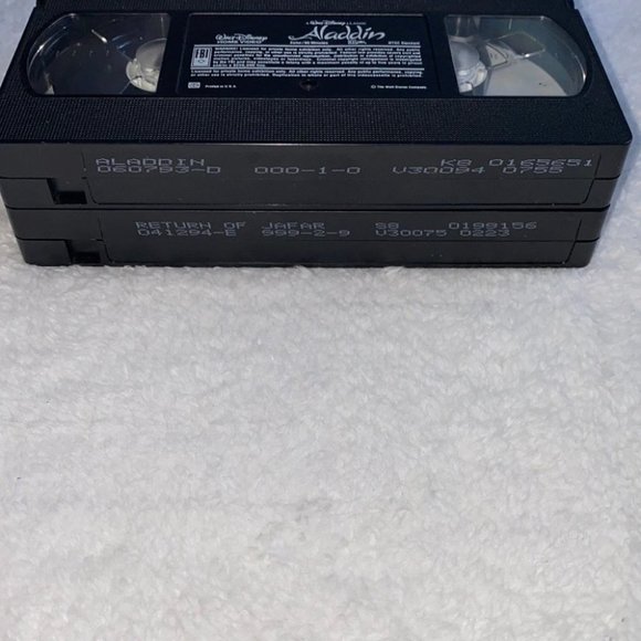 💕 Aladdin Black Diamond The Clasics (VHS, 1993) & The Return of Jafar VHS - Picture 9 of 10